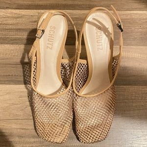 Schutz Kone Nude Mesh Pump